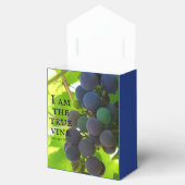 Foto des Lila Traubenschnitts von John Bible Verse Geschenkschachtel (Geöffnet)