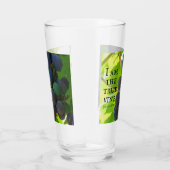 Foto des Lila Traubenschnitts von John Bible Verse Glas (Rechts)