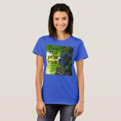 Foto des Lila Traubenschnitts von John Bible Verse T-Shirt (Vorne ganz)