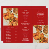 Foto des Logos im Restaurant "Takeout" dreiseitige (Vorne/Hinten)