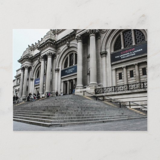 Foto des Metropolitan Museum of Art (MET) Postkarte (Vorderseite)
