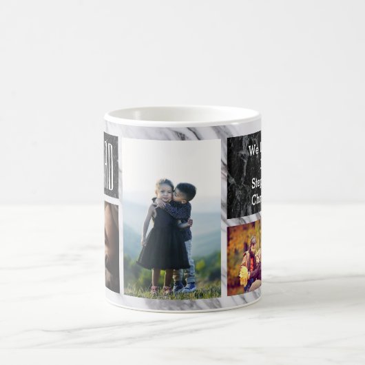 Foto des modernen Marmor-Vaters Kaffeetasse (Mittel)