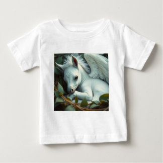 Foto des Neugeborenen Pegasus Baby T-shirt