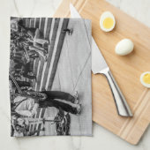 Foto des New- York Geschirrtuch (Viertel Falte)