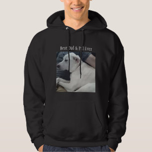 Foto des Niedlichen Hundes mit Bestem Pal je Hoodie