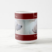 Foto des Niedlichen Profils von White Labrador Ret Kaffeetasse (Mittel)