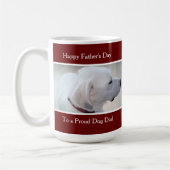 Foto des Niedlichen Profils von White Labrador Ret Kaffeetasse (Links)