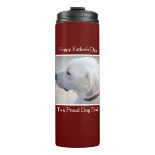 Foto des Niedlichen Profils von White Labrador Ret Thermosbecher