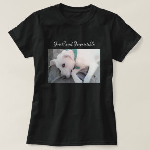 Foto des Niedlichen Welpenhundes St. Patrick's Day T-Shirt