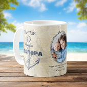 Foto des Opa Nautical Vathers Day Kaffeetasse