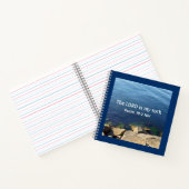 Foto des Ozeangottes ist mein Rock Bible Verse Bla Notizblock (Innenseite)