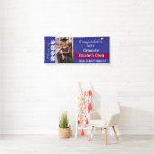 Foto des personalisierten Abschlusses, Name Banner (Insitu)