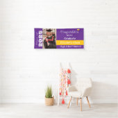 Foto des personalisierten Abschlusses, Name Banner (Insitu)
