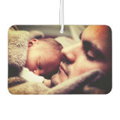 Foto des personalisierten Vaters: Der Spaß-Filter Autolufterfrischer (Vorderseite)