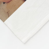 Foto des personalisierten Vaters Fleecedecke (Ecke)