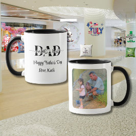 Foto des personalisierten Vaters Tasse