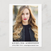 Foto des Schauspielers Postkarte (Vorderseite)