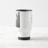 Foto des Schlafens Hund Speedy Erholung gut Reisebecher (Mittel)