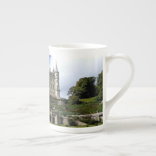 Foto des Sutherland Clans Burg Dunrobin Porzellantasse (Rechts)