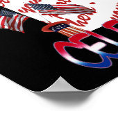 Foto des Unabhängigkeitstages Poster (Ecke)