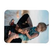 Foto des Vaters Magnet (Horizontal)