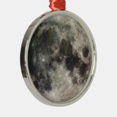 Foto des Vollmondes Ornament Aus Metall (Rechts)