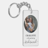 Foto des Vorschlags von Bridesmaid Schlüsselanhänger (Vorderseite links)