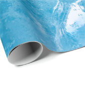 Foto des Wasserkörpers Geschenkpapier (Rolleneckpunkt)