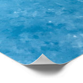Foto des Wasserkörpers Poster (Ecke)