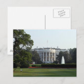 Foto des Weißen Hauses Postkarte (Vorne/Hinten)