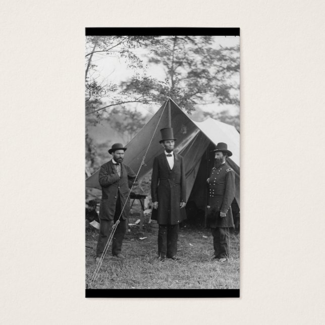 Foto des zivilen Krieges um 1862 (Vorderseite)