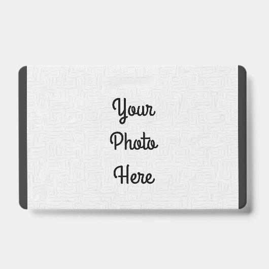 Foto/Design hinzufügen - Abzeichen Ausweis (Front)