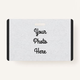 Foto/Design hinzufügen - Abzeichen Ausweis