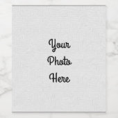 Foto/Design hinzufügen - Flaschen Weinetikett (Einzelnes Label)