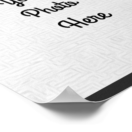 Foto/Design hinzufügen - Poster/Print Poster (Ecke)