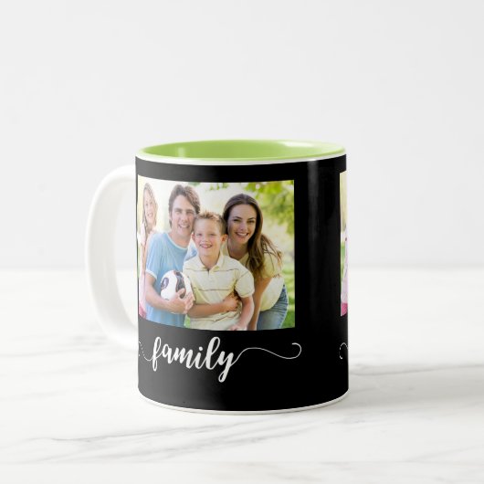 Foto-Design Zweifarbige Tasse (Vorderseite Links)