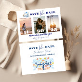 Foto Destination Greece Santorini Wedding Save The Date