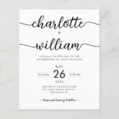 Foto Details QR Website Einladung Hochzeitsfeiern (Vorderseite)