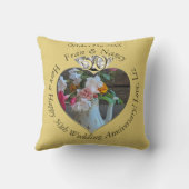 Foto Diamond Heart zum 50. Geburtstag Kissen (Rückseite)