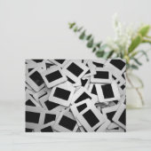 Foto-Diaserkarte (Stehend Vorderseite)