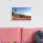Foto - Die alte Windmühle Leinwanddruck (Insitu (Wohnzimmer))