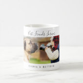 Foto die besten Freunde für immer Junge Kind Kaffeetasse (Mittel)