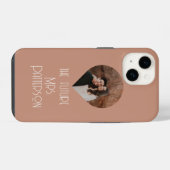 Foto Die zukünftige Mrs Modern Bride Skript Name iPhone Hülle (Rückseite (Horizontal))