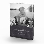 FOTO Dog Memorial Gift - Pet Loss Keepake Collage (Rechts)