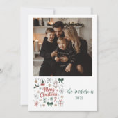 Foto-Doodle-Linienkunst Weihnachten (Vorderseite)