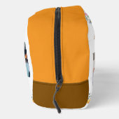 Foto-Dopp-Kit für einfarbiges Monogramm Waschbeutel (Rechts)