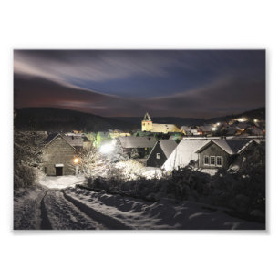 Foto Dorf im Winter