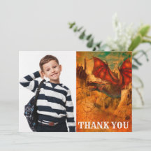 Foto Dragon Dankeschön Karte