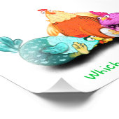 Foto drucken Hühner, die Eier zum Hatch Gewartet h (Ecke)