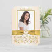 Foto "DRUCKTES RIBBON-Ticket" Einladung (Stehend Vorderseite)